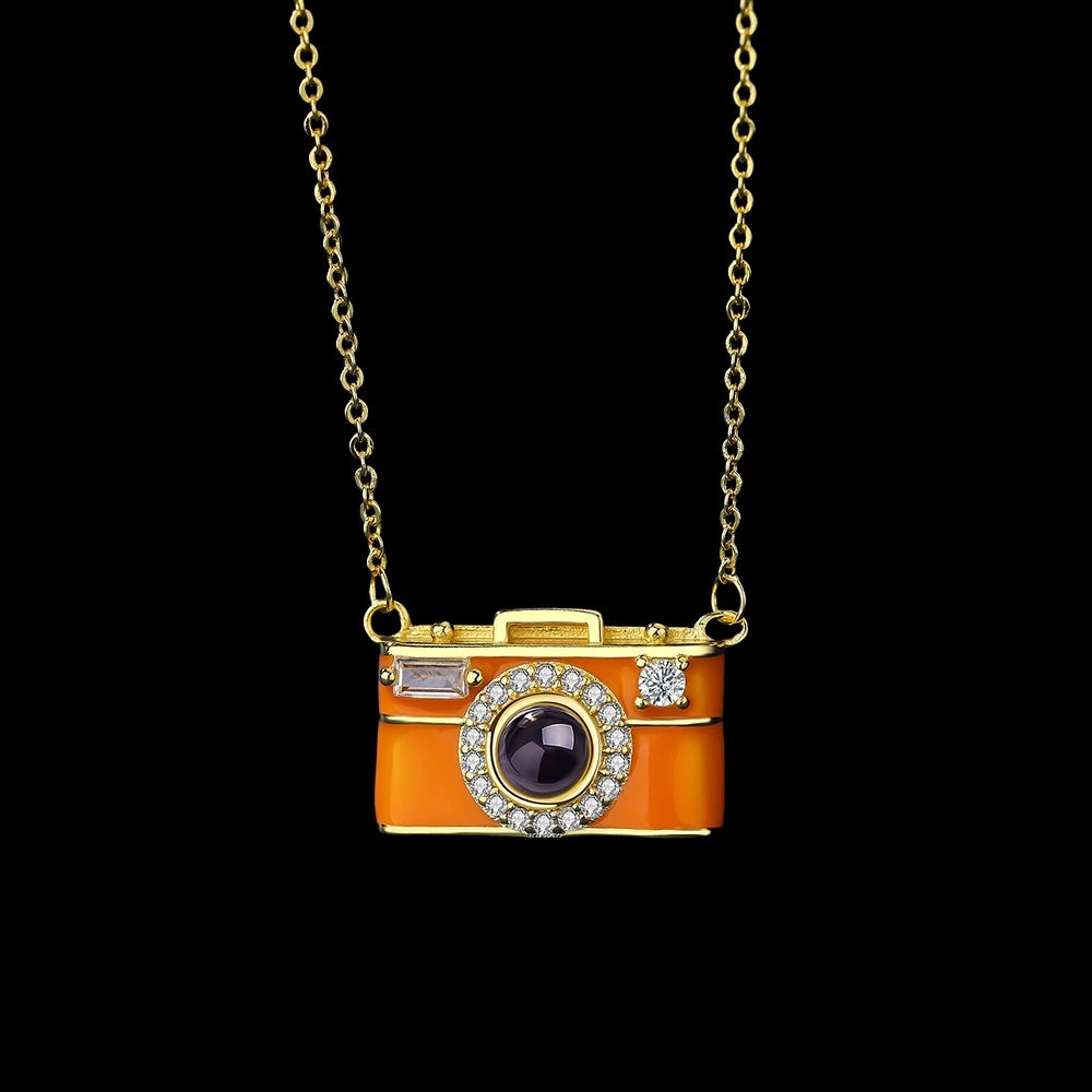 Custom Photo Projection Necklace