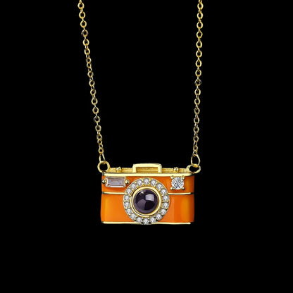 Custom Photo Projection Necklace
