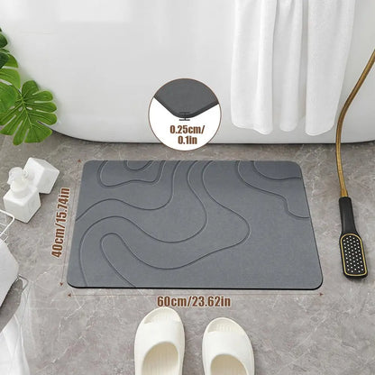 Quick-Dry-Soft Bath Mat