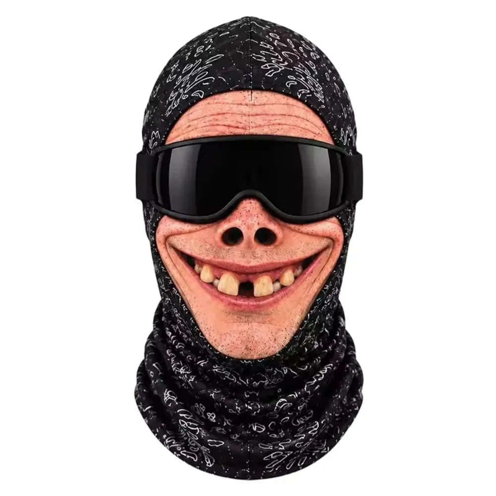 FunFace – Printed Ski Mask with Neck Protection ⛷️😄