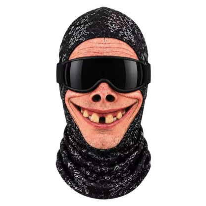 FunFace – Printed Ski Mask with Neck Protection ⛷️😄