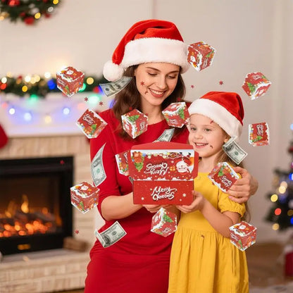 Christmas Surprise Money Explosion Box