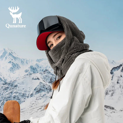 Thermal Ski Balaclava – Full Face Fleece Hood & Neck Warmer