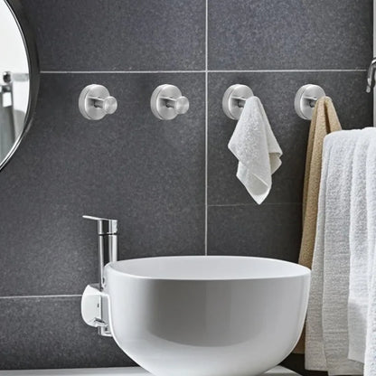Suction Cup Hooks – Punch-Free Wall Mounted Towel & Utility Holders