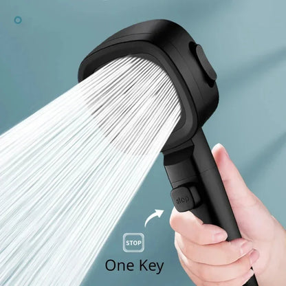 High Pressure Shower Head - 3 Modes Adjustable Filter Shower Head