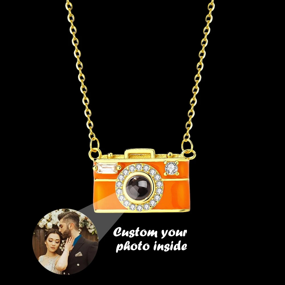 Custom Photo Projection Necklace