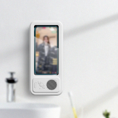 Shower Phone Holder with Bluetooth Speaker