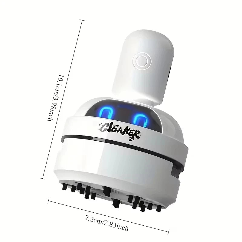 DeskBuddy Mini USB Rechargeable Desktop Vacuum Cleaner