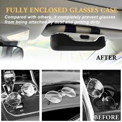 DriveVault Car Sun Visor Glasses Holder