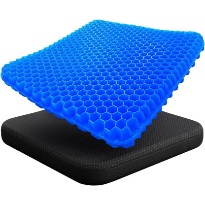CoolSit – Breathable Honeycomb Gel Seat Cushion 💺❄️