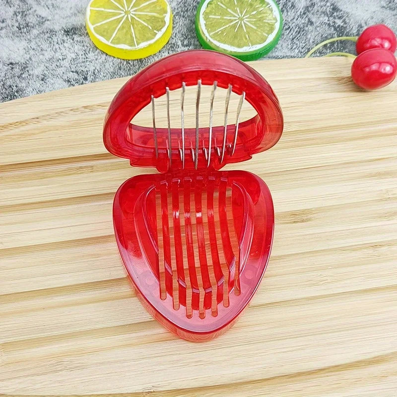 BerryCore 3-in-1 Strawberry Tool | Slicer, Corer & Stem Remover