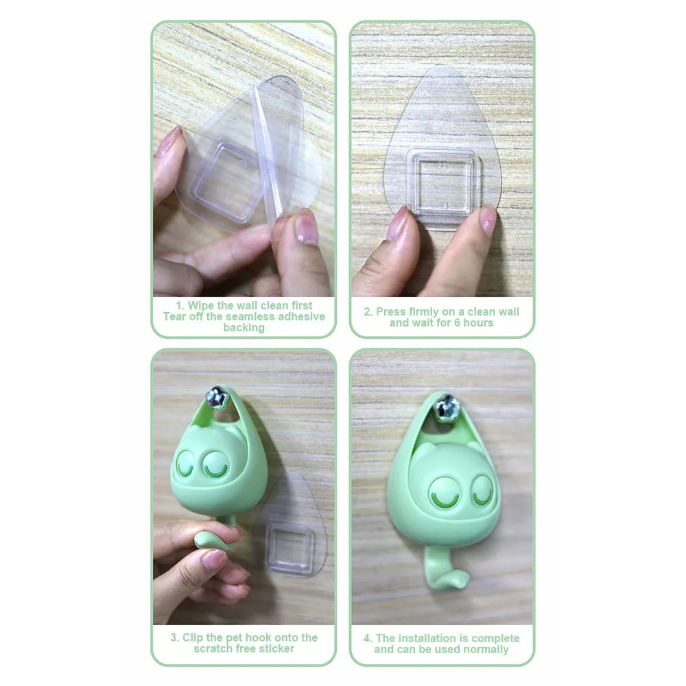 🐱 WinkyCat – The Cute Little Hook That Keeps Your Home Organized!