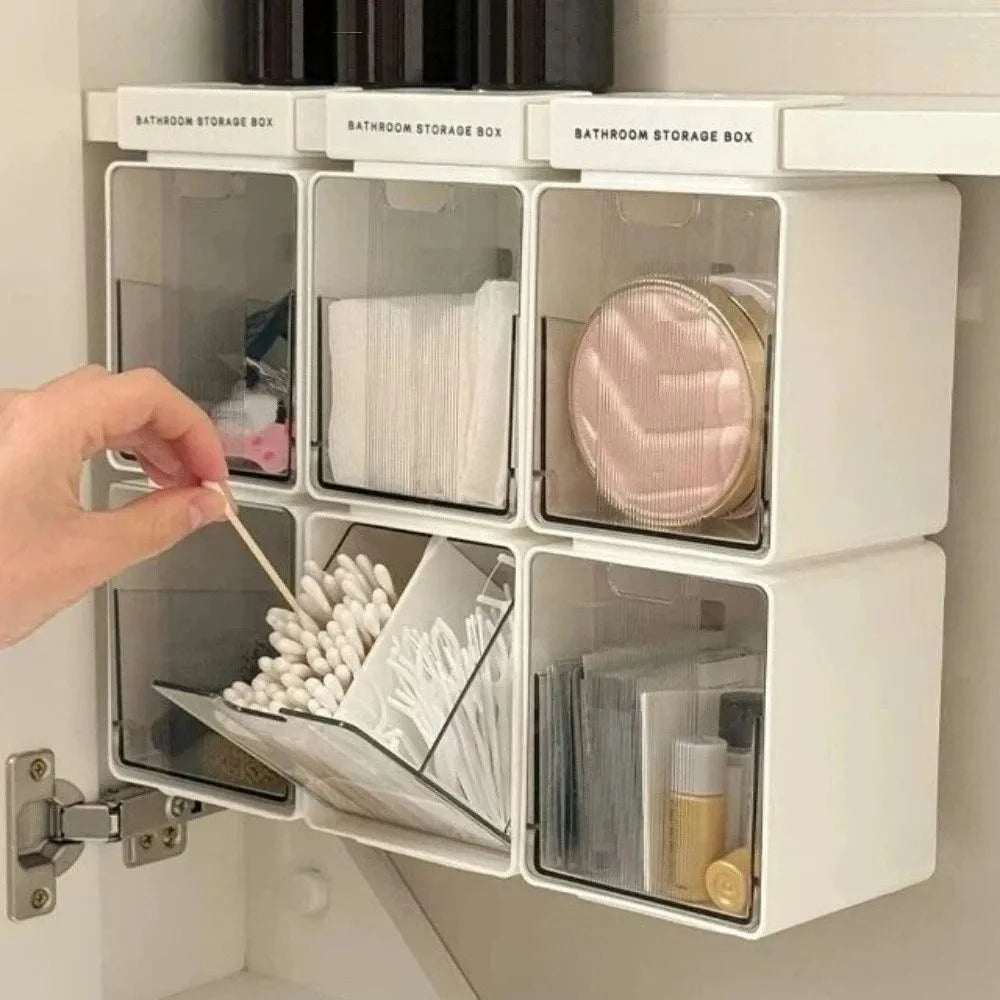 Self-Adhesive Under-Desk Storage Drawer