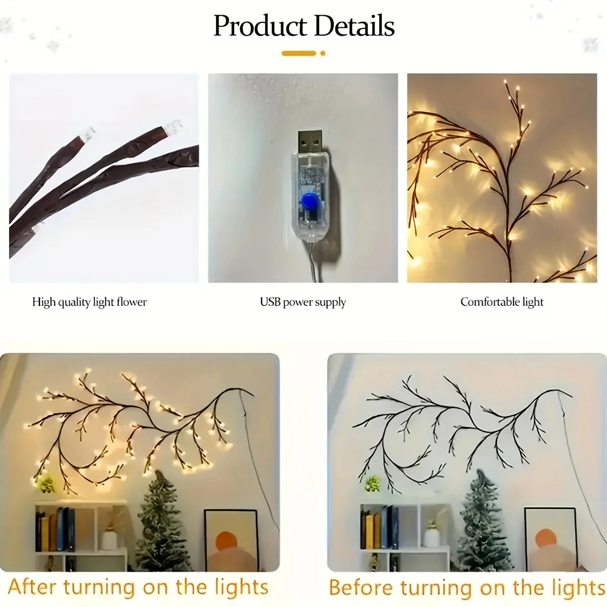 Enchanted Willow Vine LED Lights